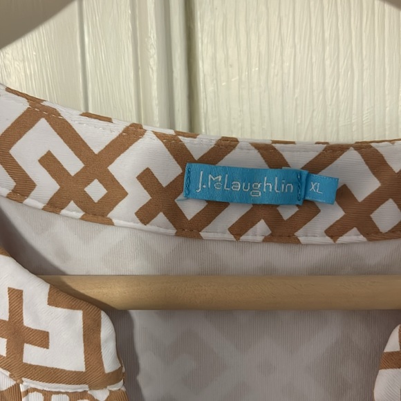 J. Mclaughlin Lola sleeveless geo print dress szXL - Picture 3 of 4